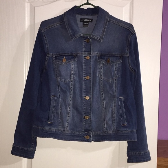 Medium Blue Denim Jacket - Picture 5 of 6